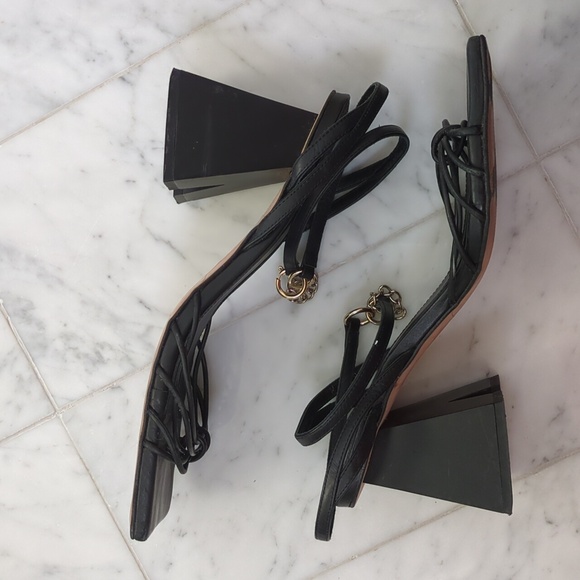 ALOHAS • Cactus Sandal in Total Black, size 39 / US 8 - Picture 8 of 9